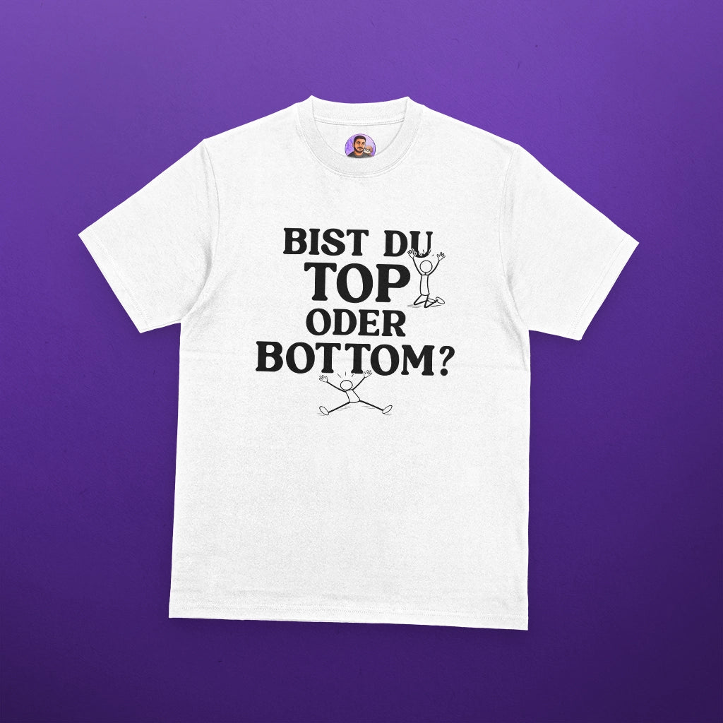 Bigmo - Bist du Top oder Bottom? - T-Shirt