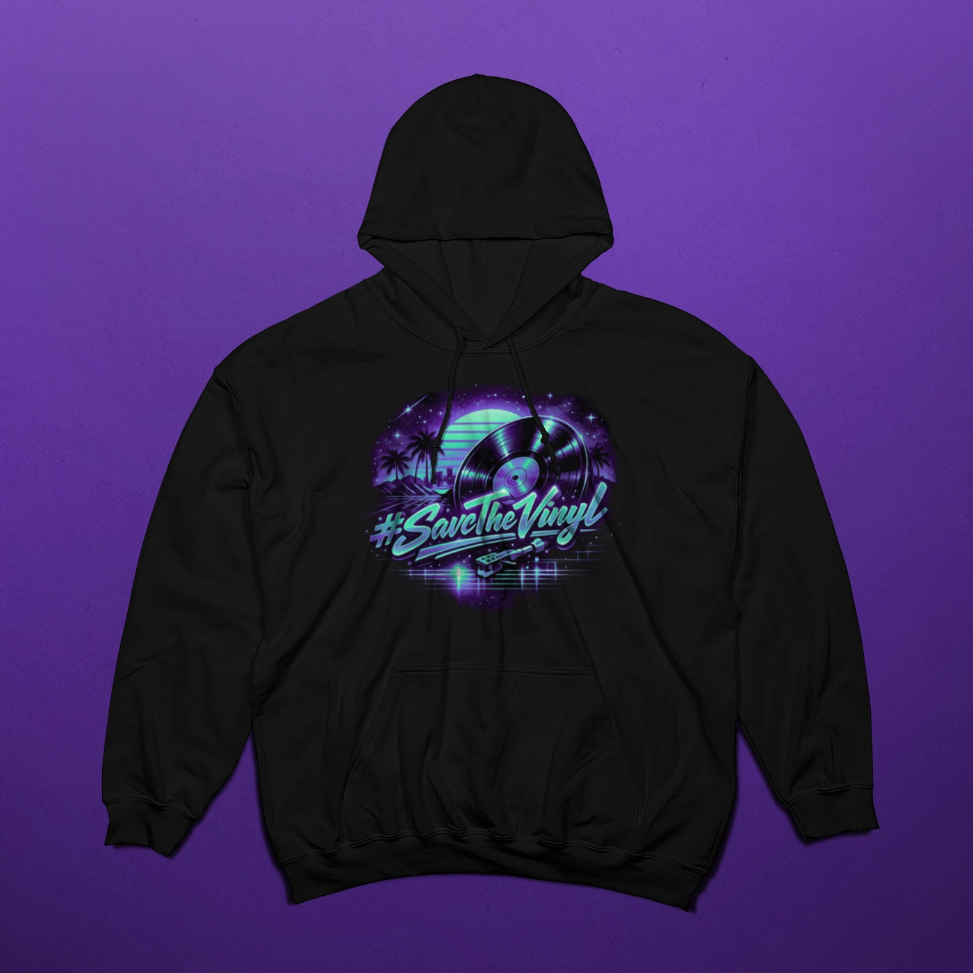 deBok - #SaveTheVinyl Blue - Hoodie