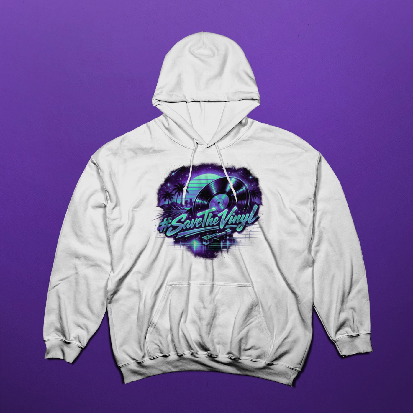 deBok - #SaveTheVinyl Blue - Hoodie