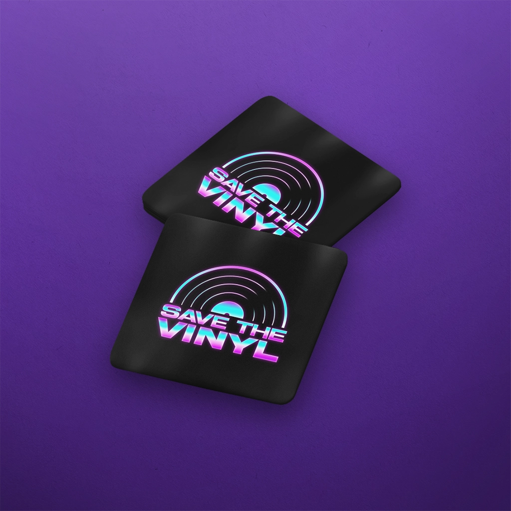 deBok - Save The Vinyl - Untersetzer (6x)