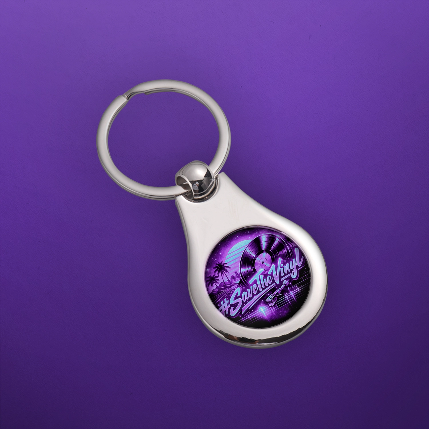 deBok - #SaveTheVinyl - Schlüsselanhänger