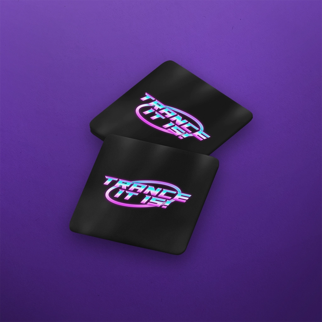 deBok - Trance it is! - Untersetzer (6x)