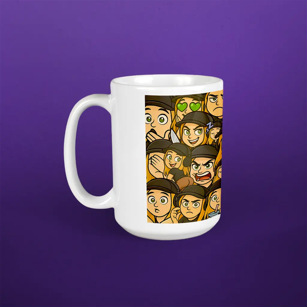 EffimagPfeffi - Emote Haufen - Tasse