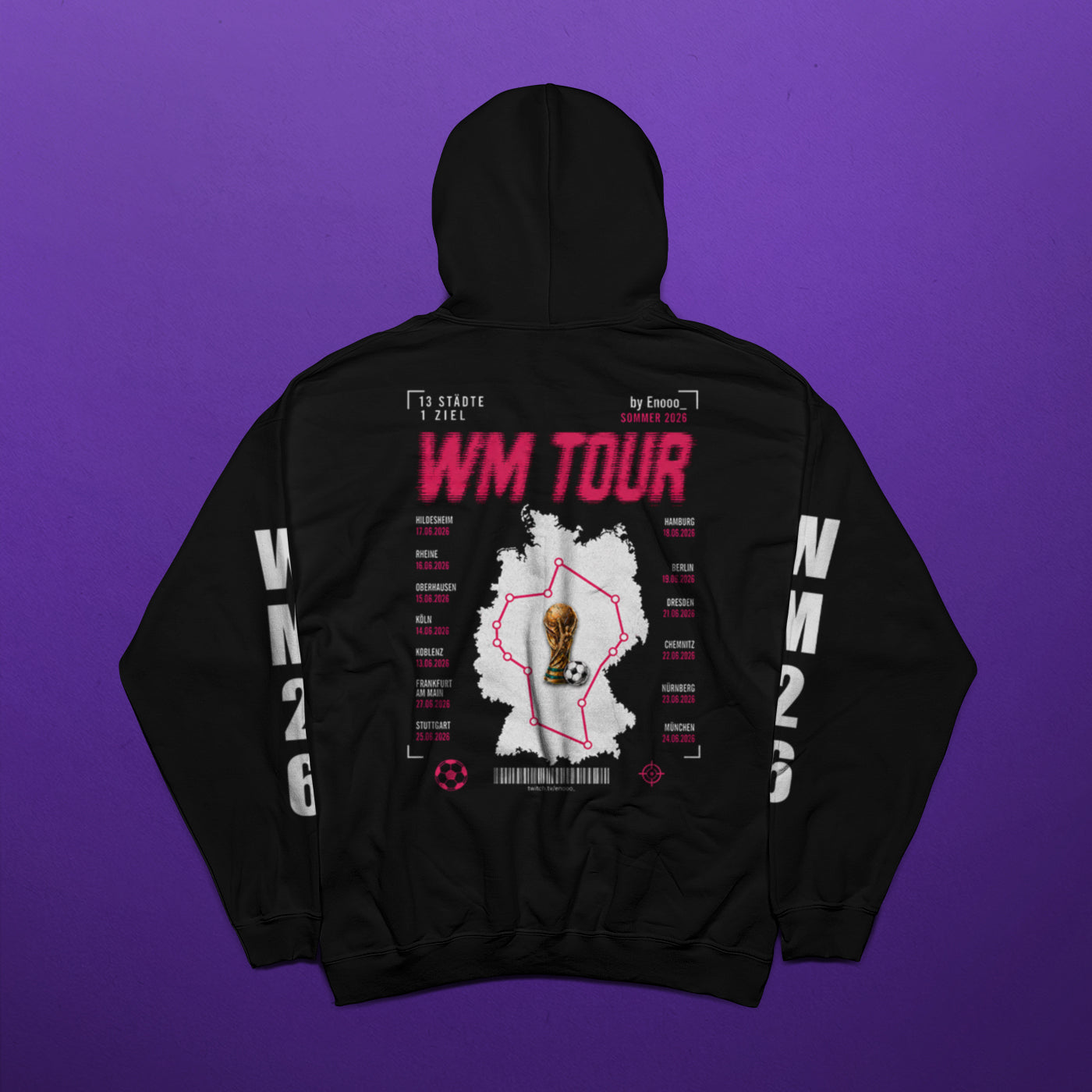 Enooo_ - WM-Tour 26 - Hoodie