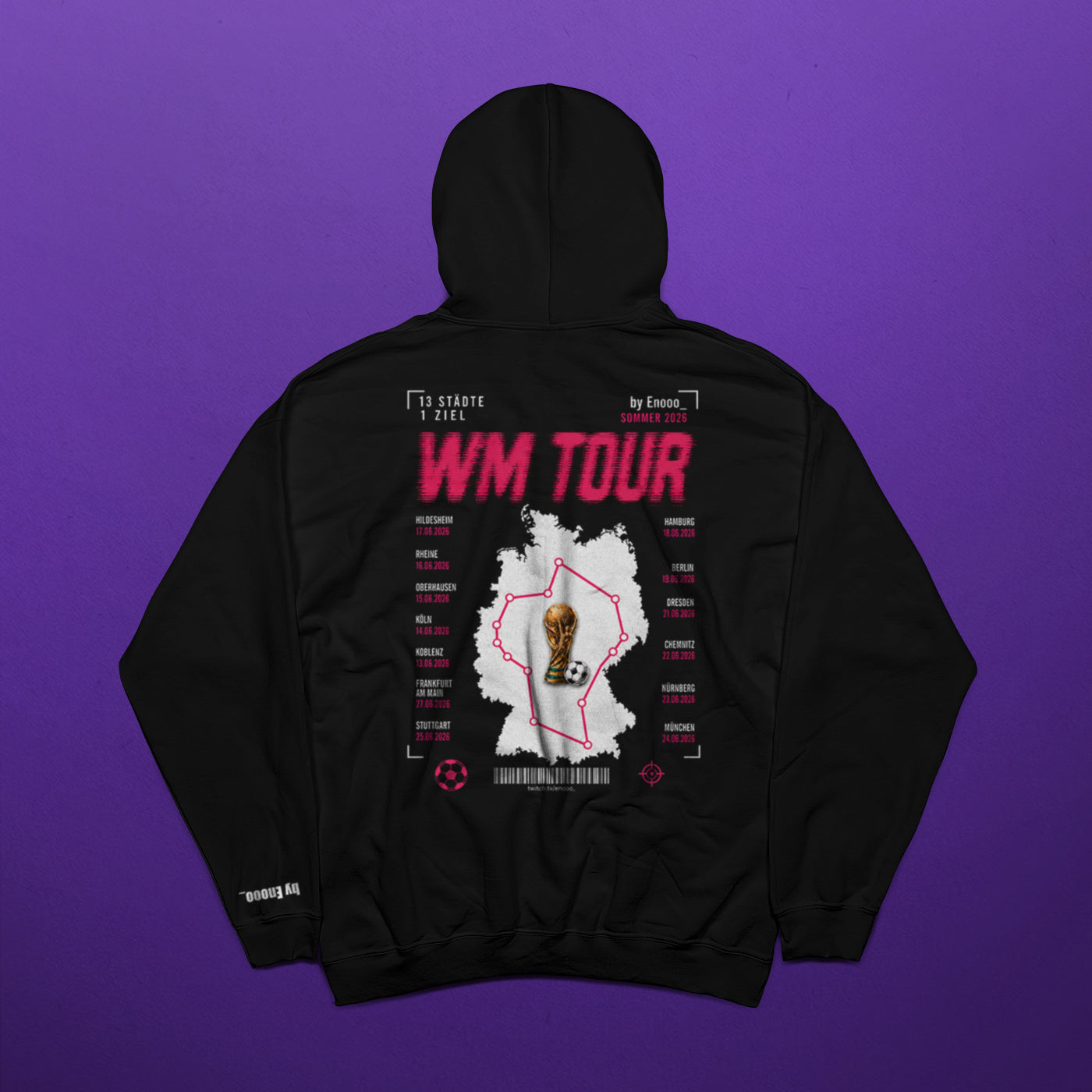 Enooo_ - WM-Tour 26 - Hoodie