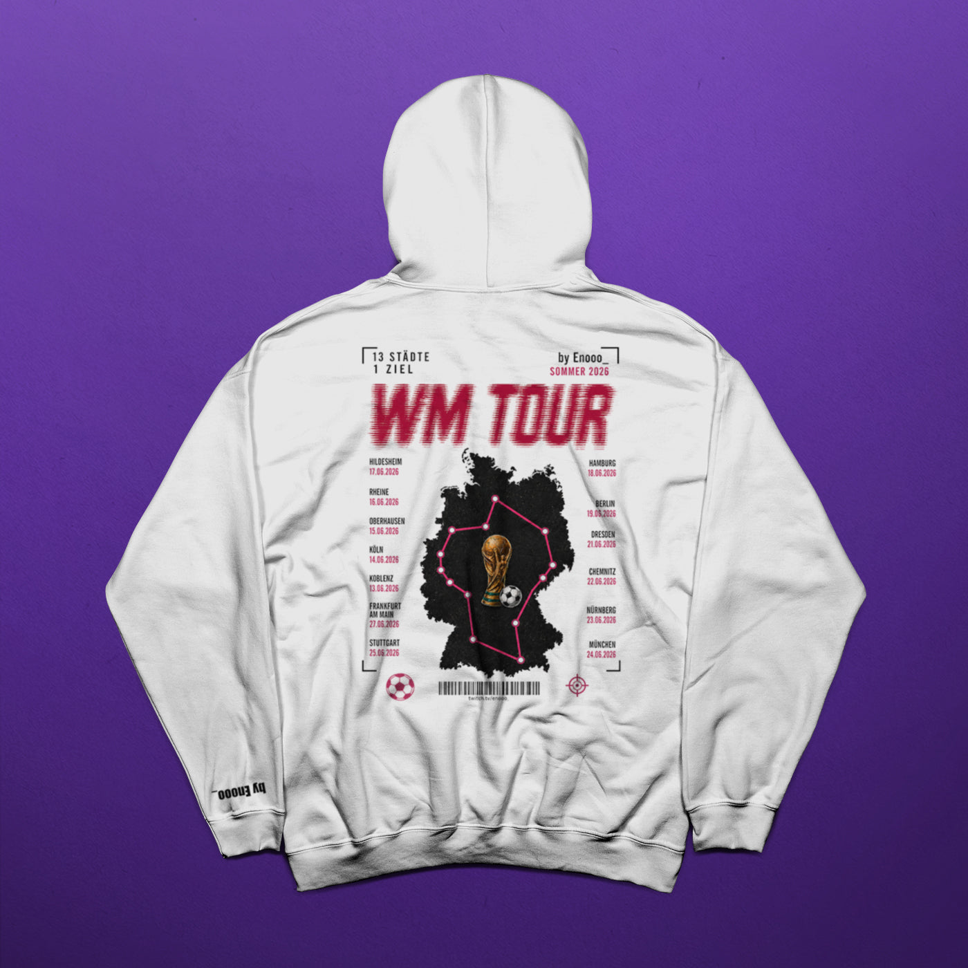 Enooo_ - WM-Tour 26 - Hoodie