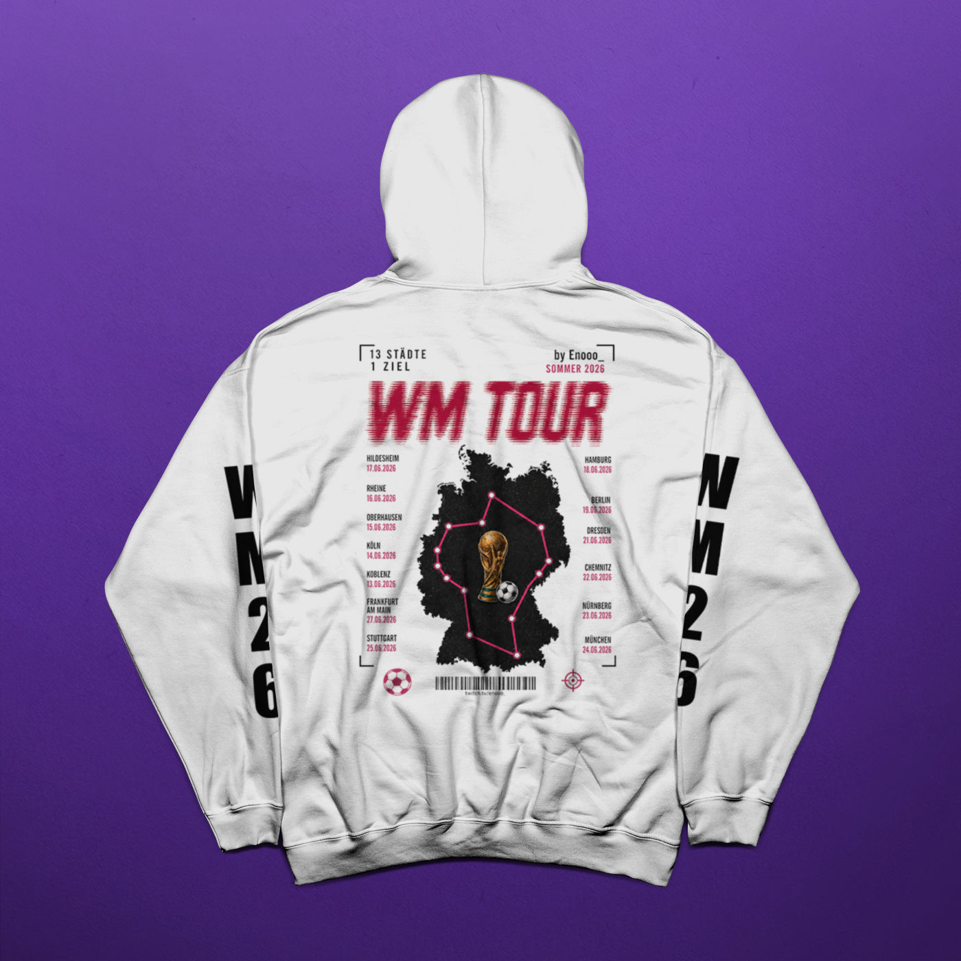 Enooo_ - WM-Tour 26 - Hoodie