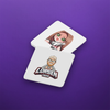 Lorsen_1805 - Messer & Logo - Untersetzer (6x)