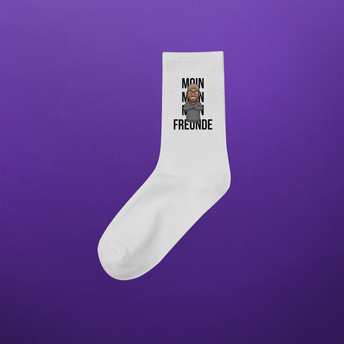 Lorsen_1805 - Moin Moin Moin - Tennis Socken