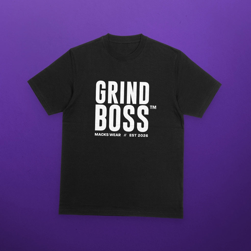 Macks_tv - Grind Boss - T-Shirt