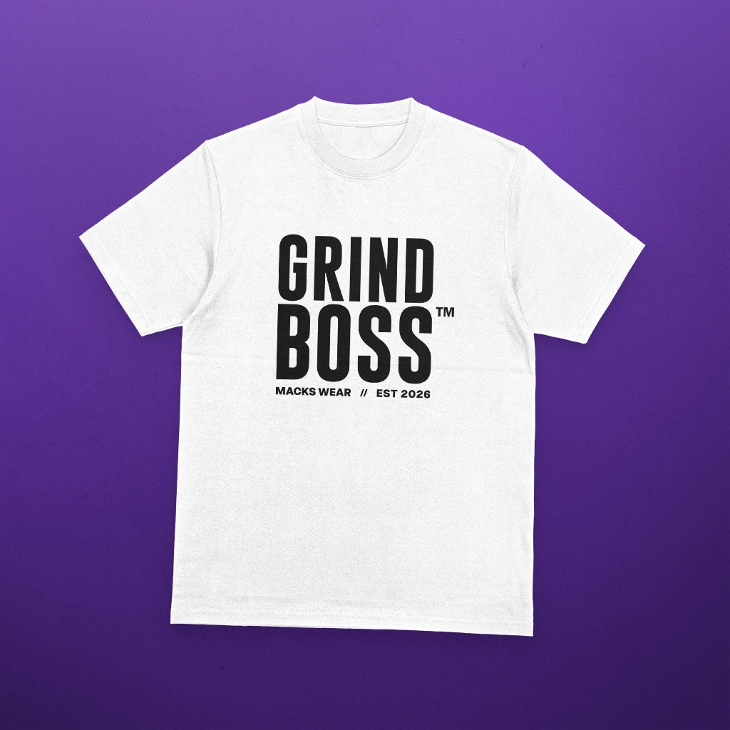 Macks_tv - Grind Boss - T-Shirt