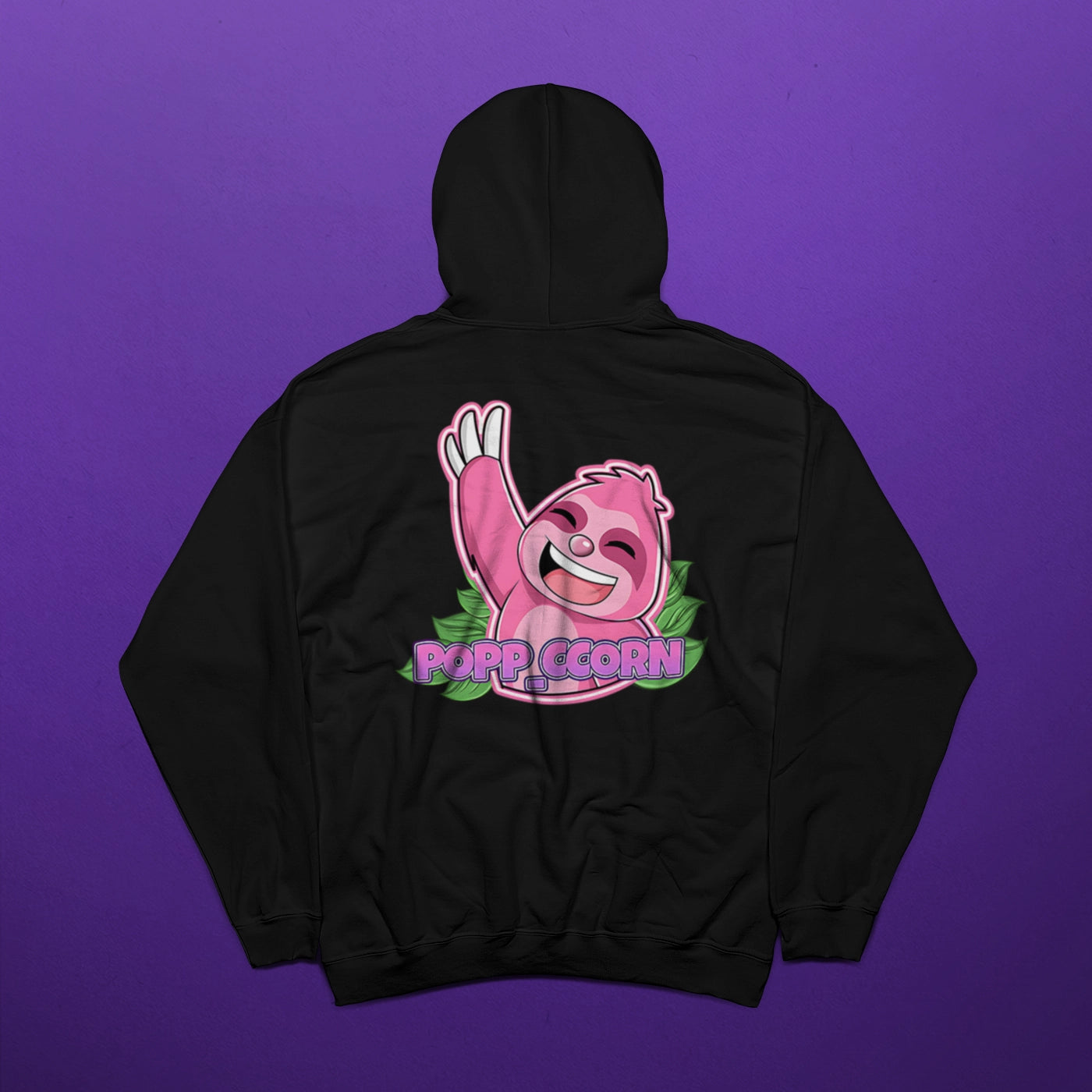 popp_ccorn - Faultier - Hoodie