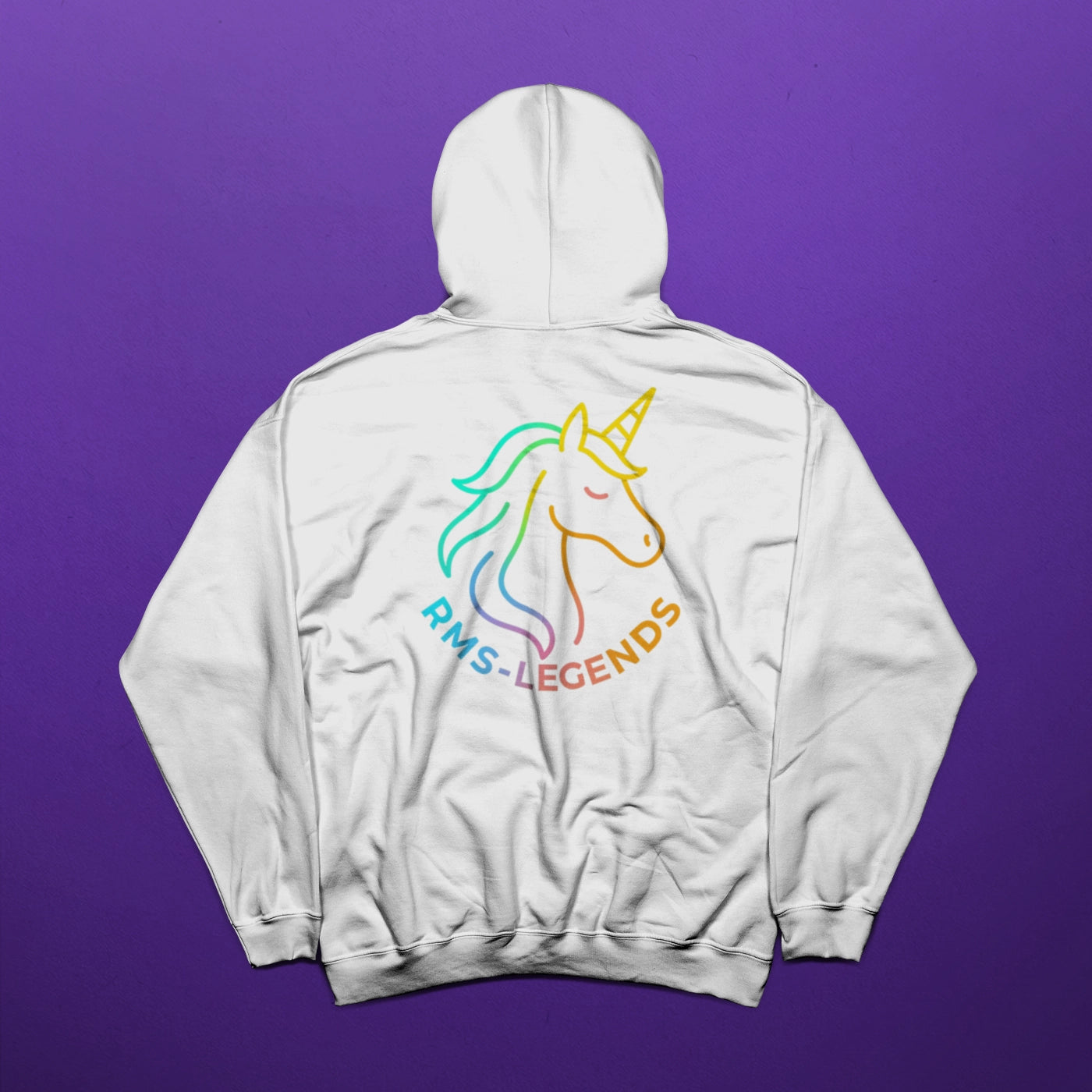 RMS_DJ - Unicorn Logo - Hoodie