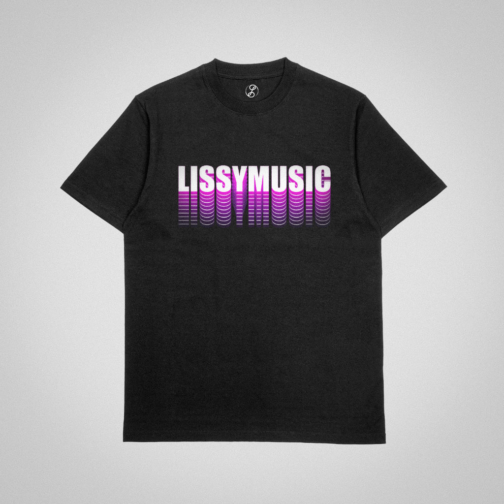 LissyMusic - Gradient Text - T-Shirt