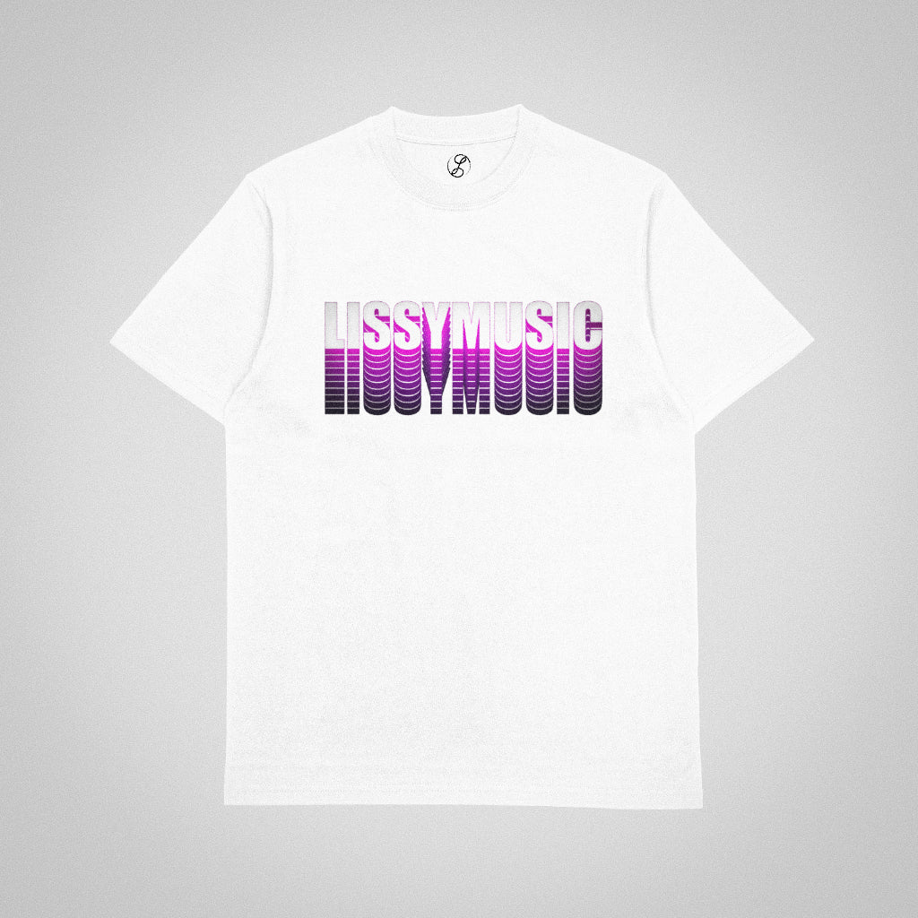 LissyMusic - Gradient Text - T-Shirt