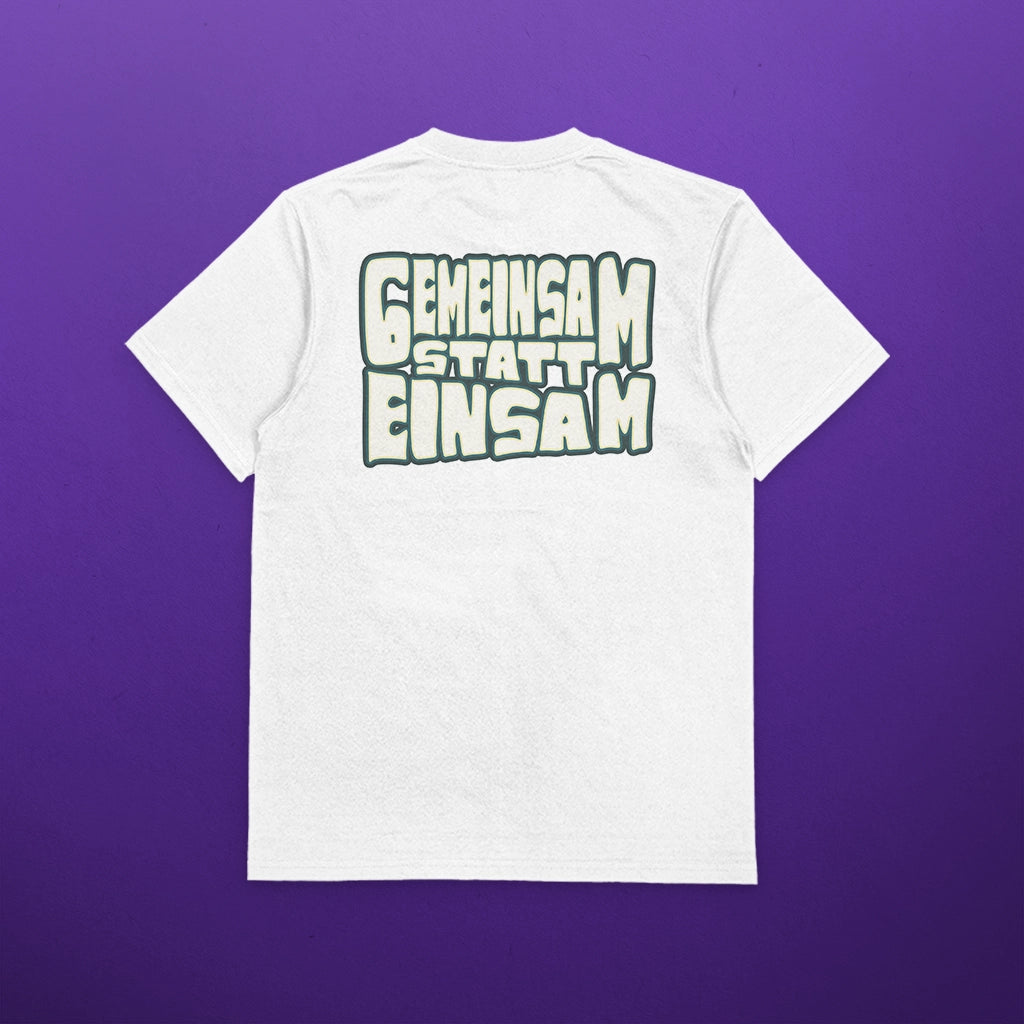 ZockerPapaPaul - Gemeinsam statt einsam - T-Shirt