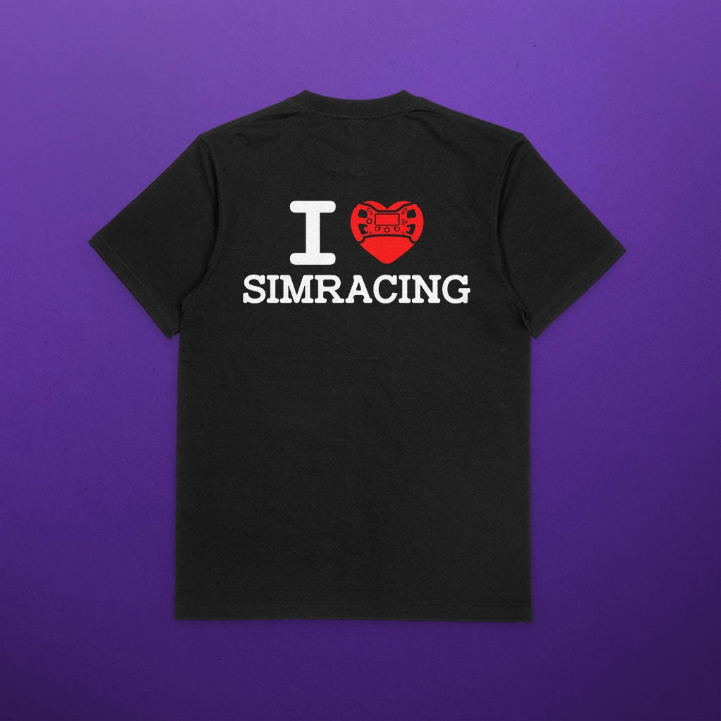 ZockerPapaPaul - I love Simracing - T-Shirt