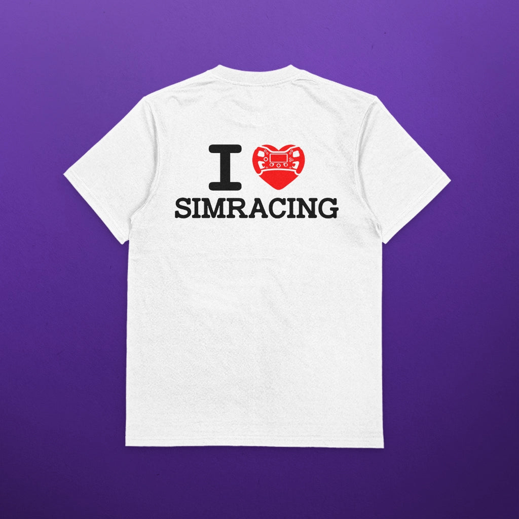 ZockerPapaPaul - I love Simracing - T-Shirt
